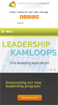 Mobile Screenshot of kamloopschamber.ca